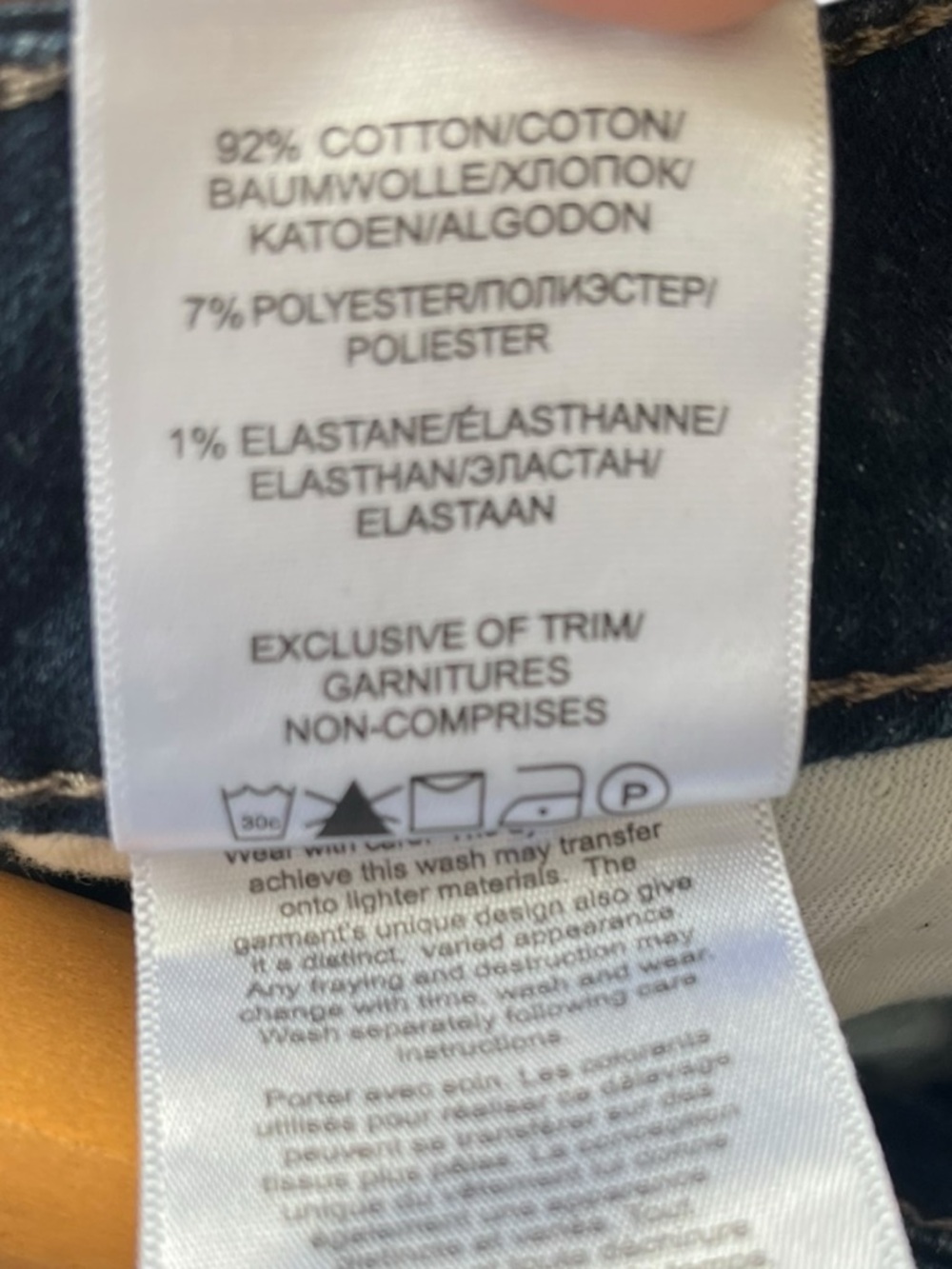 Silver Jeans Suki Straight Mid Rise Dark Wash Curvy Fit Jeans W34 L33 - Picture 14 of 14